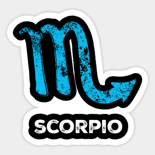 Scorpio Zodiac Sign Sticker